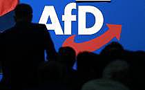 Logo auf AfD-Parteitag (Archiv), über dts Nachrichtenagentur
