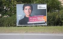 BSW-Wahlplakat zur Landtagswahl in Brandenburg (Archiv), über dts Nachrichtenagentur