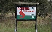 Hinweis auf Waldbrandgefahr (Archiv), &uuml;ber dts Nachrichtenagentur