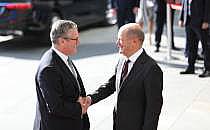 Keir Starmer und Olaf Scholz am 28.08.2024, &uuml;ber dts Nachrichtenagentur