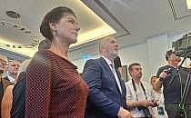 Sahra Wagenknecht und Steffen Schütz (Archiv), über dts Nachrichtenagentur