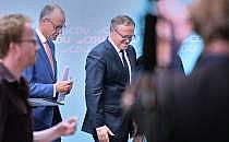 Friedrich Merz und Mario Voigt (Archiv), &uuml;ber dts Nachrichtenagentur