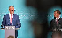 Friedrich Merz und Michael Kretschmer (Archiv), über dts Nachrichtenagentur