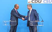 Friedrich Merz und Markus Söder (Archiv), über dts Nachrichtenagentur