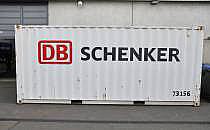 Container mit Logo von DB Schenker am 27.09.2024, über dts Nachrichtenagentur