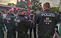 Pro-Palästina-Demo in Berlin am 07.10.2024, über dts Nachrichtenagentur