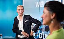 Alice Weidel und Sahra Wagenknecht am 09.10.2024, über dts Nachrichtenagentur