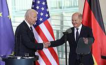 Joe Biden und Olaf Scholz am 18.10.2024, &uuml;ber dts Nachrichtenagentur