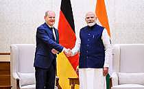 Olaf Scholz und Narendra Modi am 25.10.2024, Güngör, Marvin Ibo/BPA,  Text: über dts Nachrichtenagentur