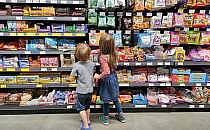 Kinder in einem Supermarkt (Archiv), über dts Nachrichtenagentur