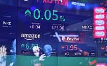 B&ouml;rsenkurse von Amazon und Paypal an der Nasdaq (Archiv), &uuml;ber dts Nachrichtenagentur