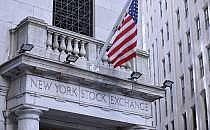 US-Fahne an der New York Stock Exchange (Archiv), über dts Nachrichtenagentur