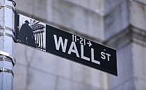 Straßenschild der Wall Street (Archiv), über dts Nachrichtenagentur