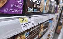 Preise in einem US-Supermarkt (Archiv), über dts Nachrichtenagentur