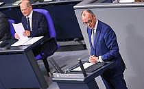 Olaf Scholz und Friedrich Merz am 13.11.2024, über dts Nachrichtenagentur