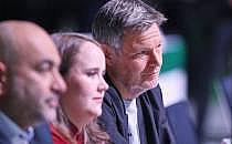 Omid Nouripour, Ricarda Lang, Robert Habeck (Archiv), über dts Nachrichtenagentur