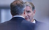 Mario Voigt und Bj&ouml;rn H&ouml;cke (Archiv), &uuml;ber dts Nachrichtenagentur