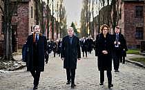 Olaf Scholz im KZ Auschwitz am 27.01.2025, G&uuml;ng&ouml;r, Marvin Ibo/BPA,  Text: &uuml;ber dts Nachrichtenagentur