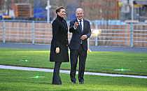 Mette Frederiksen und Olaf Scholz am 28.01.2025, über dts Nachrichtenagentur