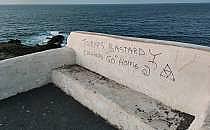 Graffiti gegen Touristen auf den Kanarischen Inseln (Archiv), &uuml;ber dts Nachrichtenagentur