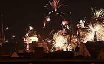 Silvesterfeuerwerk in Halle (Archiv), über dts Nachrichtenagentur