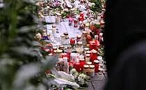 Blumenmeer am Anschlagsort in M&uuml;nchen, &uuml;ber dts Nachrichtenagentur