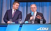 Sven Schulze und Reiner Haseloff (Archiv), über dts Nachrichtenagentur