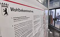 Wahllokal bei Bundestagswahl 2025 am 23.02.2025, &uuml;ber dts Nachrichtenagentur