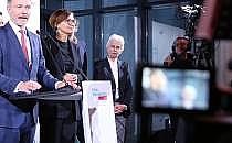 Marie-Agnes Strack-Zimmermann mit FDP-Spitzenpolitikern am 23.02.2025, &uuml;ber dts Nachrichtenagentur