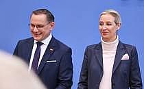 Tino Chrupalla und Alice Weidel am 24.02.2025, &uuml;ber dts Nachrichtenagentur