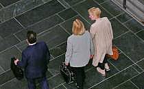 Hubertus Heil, Anke Rehlinger, Manuela Schwesig, am 03.03.2025, &uuml;ber dts Nachrichtenagentur