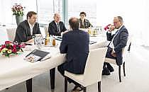 Sondierungstreffen im Kanzleramt am 05.03.2025, Bergmann, Guido/BPA,  Text: &uuml;ber dts Nachrichtenagentur