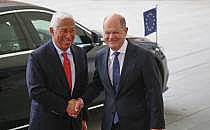 Ant&oacute;nio Costa und Olaf Scholz am 12.03.2025, &uuml;ber dts Nachrichtenagentur