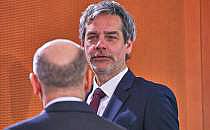 Olaf Scholz und Steffen Hebestreit (Archiv), &uuml;ber dts Nachrichtenagentur