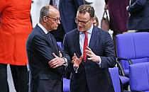 Friedrich Merz und Jens Spahn (Archiv), &uuml;ber dts Nachrichtenagentur