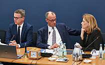 Carsten Linnemann, Friedrich Merz, Karin Prien (Archiv), &uuml;ber dts Nachrichtenagentur