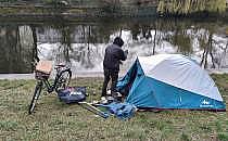 Obdachlose kampieren (Archiv), über dts Nachrichtenagentur