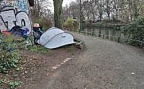 Obdachlose kampieren (Archiv), über dts Nachrichtenagentur