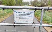 Wildschutzzaun gegen Afrikanische Schweinepest (Archiv), &uuml;ber dts Nachrichtenagentur