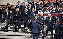 Olaf Scholz beim Papst-Begr&auml;bnis am 26.04.2025, Butzmann, Dominik/BPA,  Text: &uuml;ber dts Nachrichtenagentur