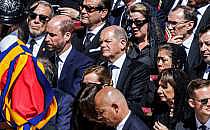 Olaf Scholz beim Papst-Begr&auml;bnis am 26.04.2025, Butzmann, Dominik/BPA,  Text: &uuml;ber dts Nachrichtenagentur
