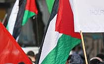 Palästinenser-Fahnen (Archiv), über dts Nachrichtenagentur