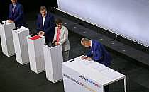 Unterzeichnung Koalitionsvertrag zwischen CDU, CSU und SPD (Archiv), über dts Nachrichtenagentur
