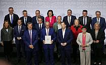 Unterzeichnung Koalitionsvertrag zwischen CDU, CSU und SPD (Archiv), &uuml;ber dts Nachrichtenagentur