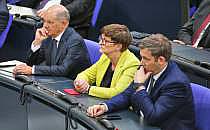 Olaf Scholz, Saskia Esken und Lars Klingbeil am 06.05.2025, über dts Nachrichtenagentur