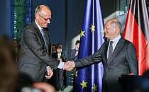 Friedrich Merz und Olaf Scholz (Archiv), über dts Nachrichtenagentur