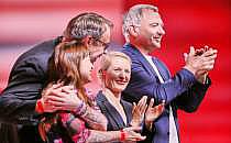 Heidi Reichinnek, S&ouml;ren Pellmann, Ines Schwerdtner, Jan van Aken (Archiv), &uuml;ber dts Nachrichtenagentur