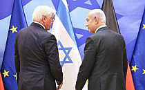 Frank-Walter Steinmeier und Benjamin Netanjahu am 13.05.2025, &uuml;ber dts Nachrichtenagentur