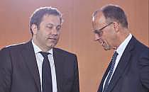 Lars Klingbeil und Friedrich Merz (Archiv), über dts Nachrichtenagentur