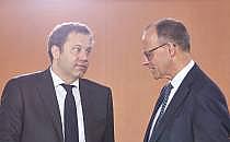 Lars Klingbeil und Friedrich Merz (Archiv), über dts Nachrichtenagentur